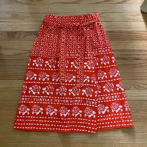 vintage Malia honolulu turtle wrap skirt